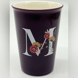 Orly Maison coffee/ tea mug “M” monogram